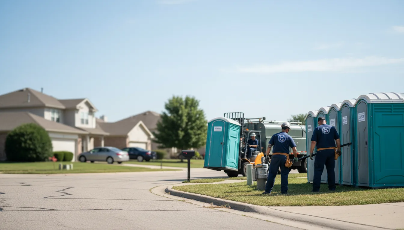 Porta Potty Rental in East Liverpool, OH near me